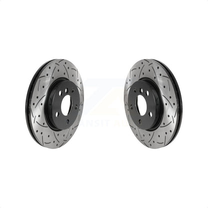 [Avant] Kit de disque (percé rainuré revêtu) de frein pour Mini Cooper Clubman KD-100452 par DS-One