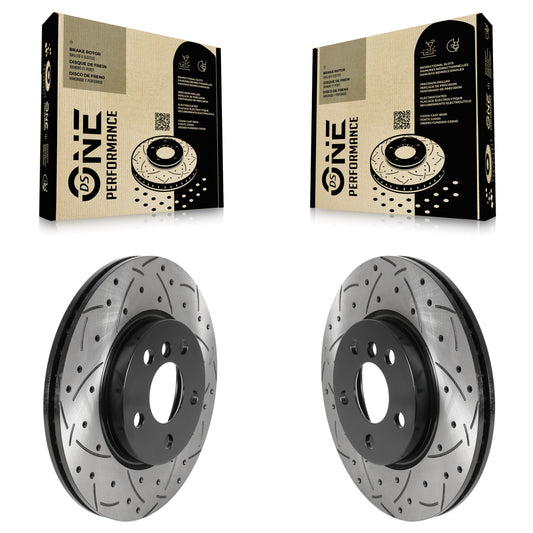 [Avant] Kit de disque (percé rainuré revêtu) de frein pour Mini Cooper Clubman KD-100452