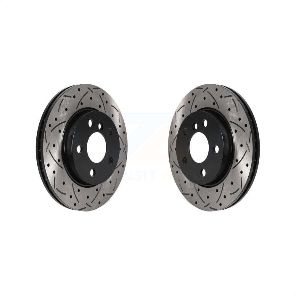 [Avant] Kit de disque (percé rainuré revêtu) de frein pour Mini Cooper KD-100453 par DS-One