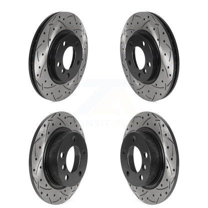 [Avant + Arrière] Kit de disque (percé rainuré revêtu) de frein pour Mini Cooper Countryman Paceman KD-100504