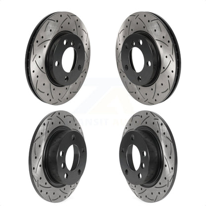 [Avant + Arrière] Kit de disque (percé rainuré revêtu) de frein pour Mini Cooper Countryman Paceman KD-100505 par DS-One