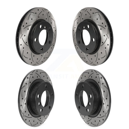 [Avant + Arrière] Kit de disque (percé rainuré revêtu) de frein pour Mini Cooper Countryman Paceman KD-100505