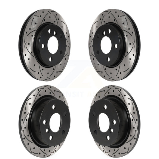 [Avant + Arrière] Kit de disque (percé rainuré revêtu) de frein pour Mini Cooper KD-100514