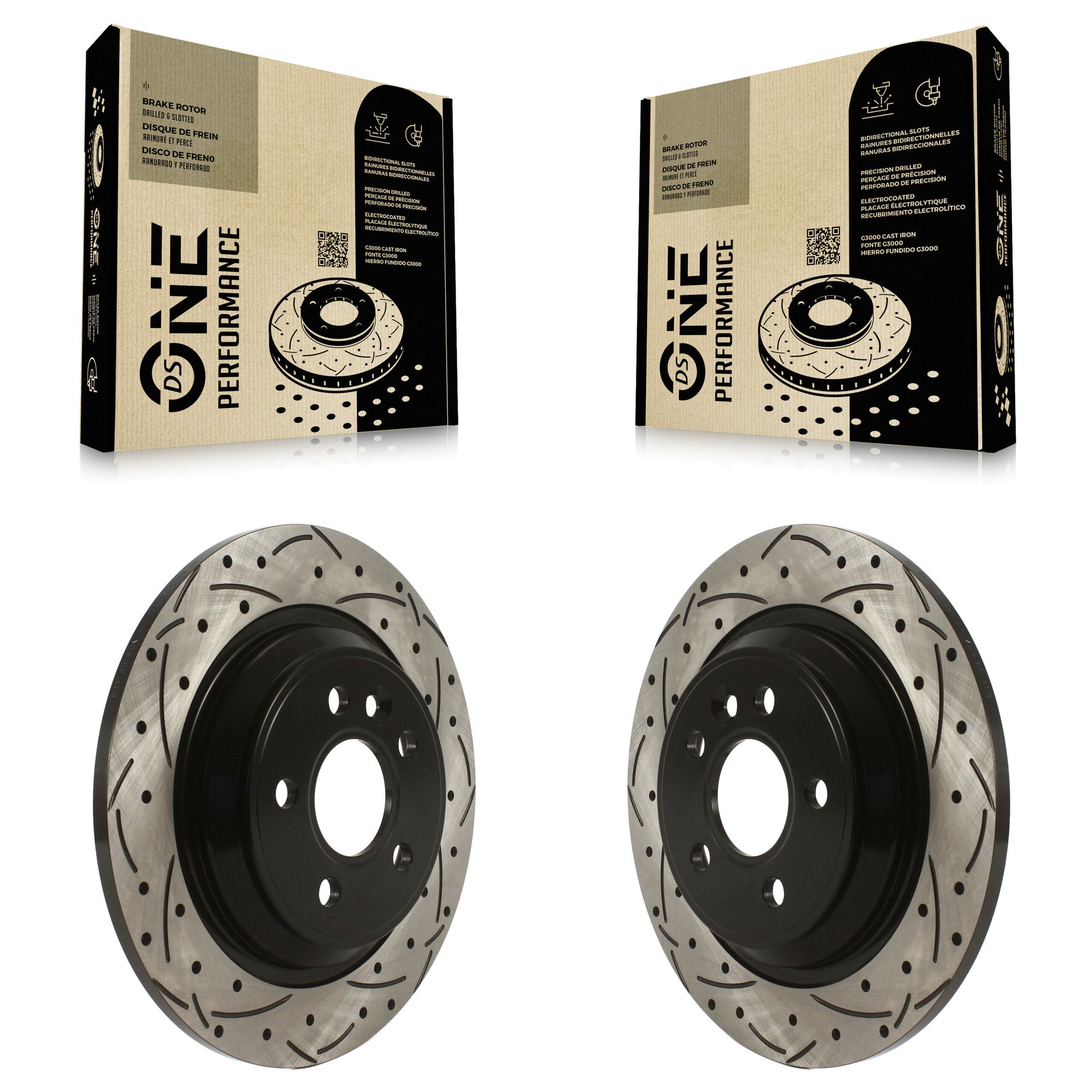 [Arrière] Disque de frein pour Volvo XC70 S60 V60 S80 Cross Country V70 KD-100533