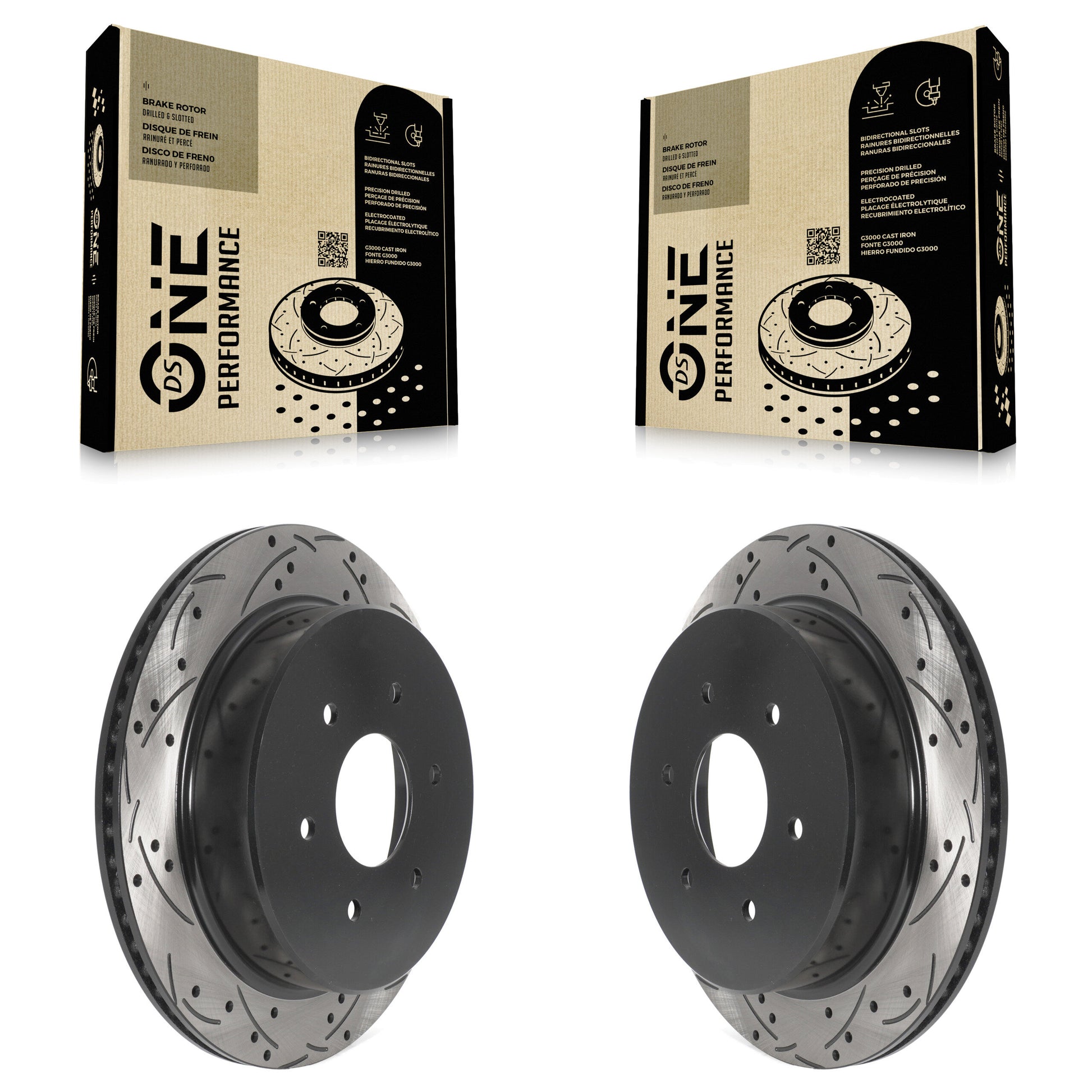 [Arrière] Disque de frein pour 2017-2024 Nissan TITAN KD-100552