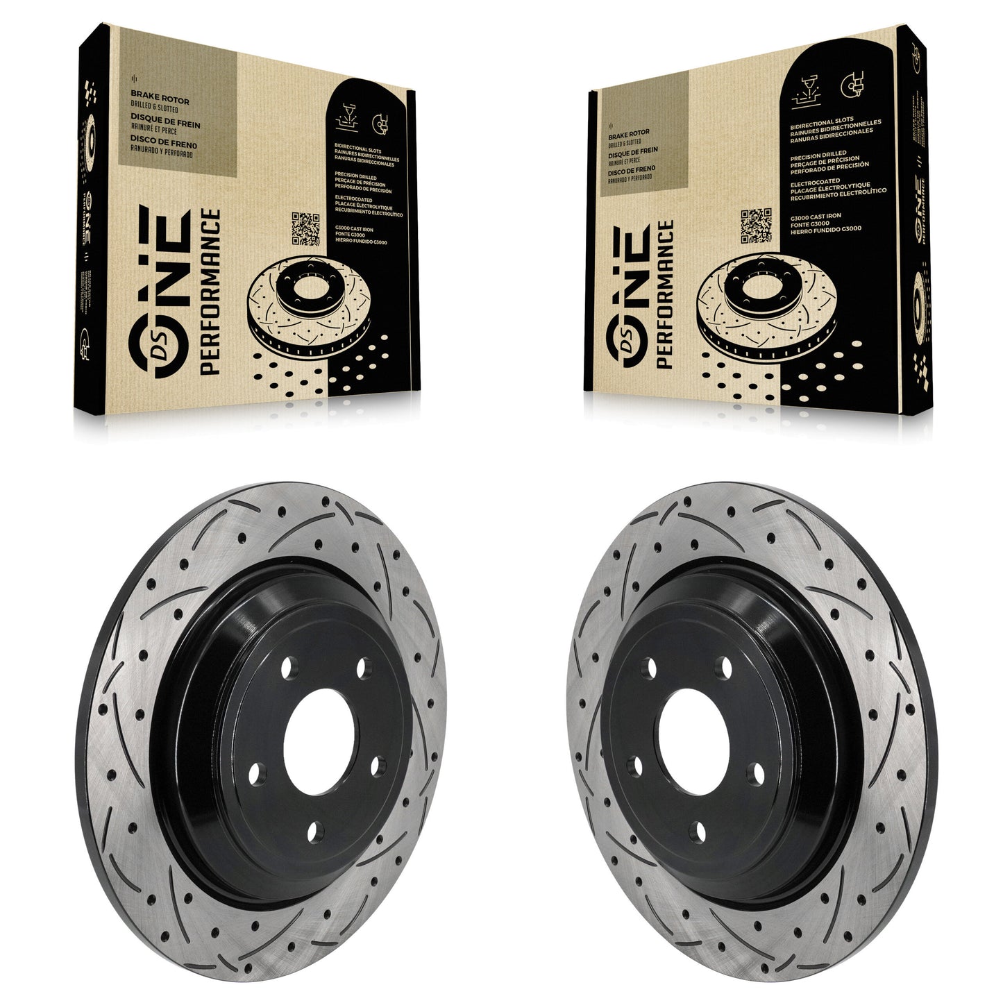 [Arrière] Disque de frein pour Ford Escape Bronco Sport Focus Lincoln Corsair KD-100633