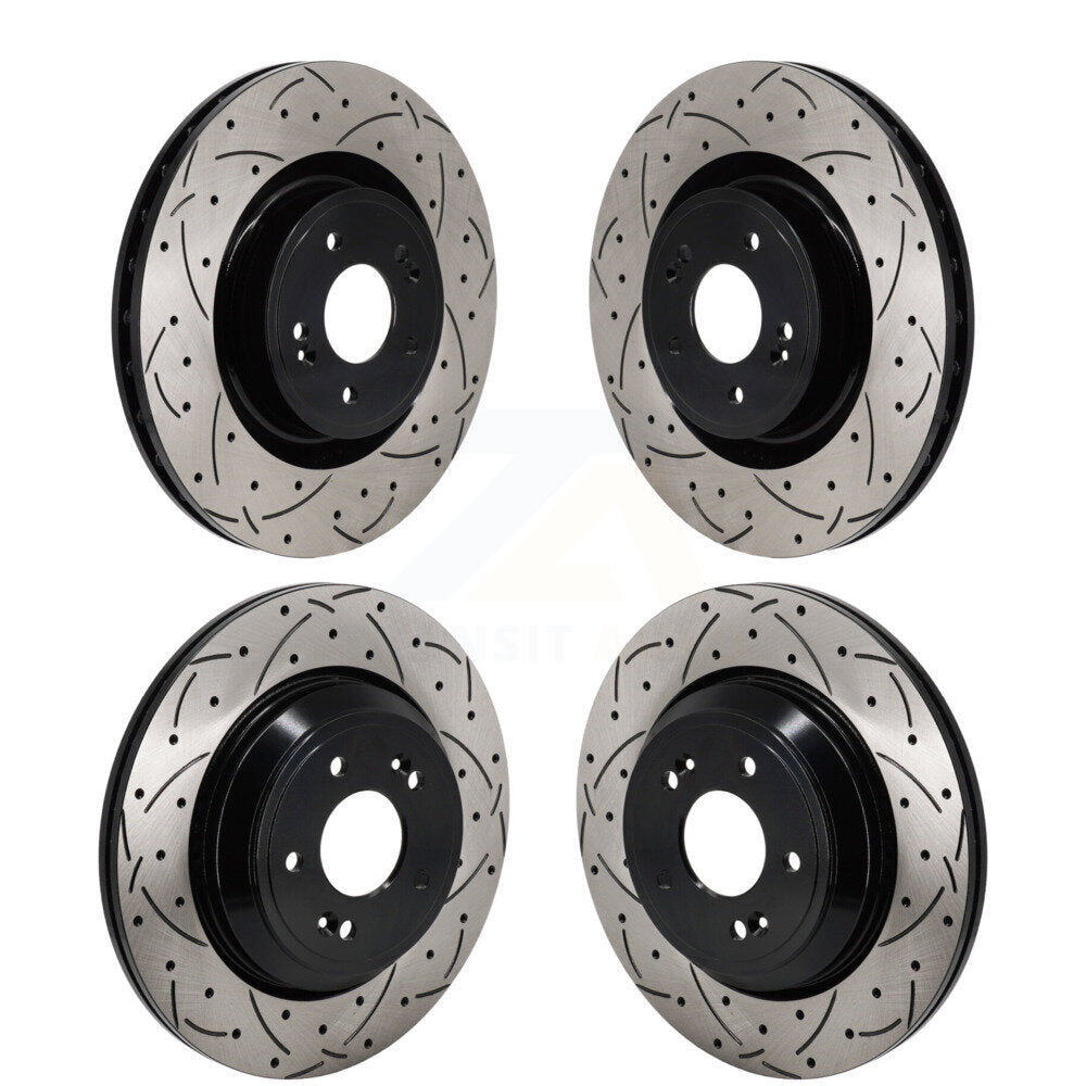 [Avant et Arrière] Disque de frein pour Genesis G70 3.3L With 330mm Diameter Rotor KD-100653
