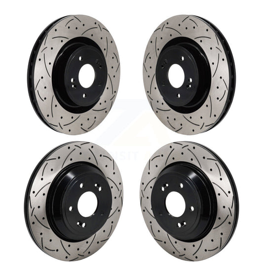 [Avant et Arrière] Disque de frein pour Genesis G70 3.3L With 330mm Diameter Rotor KD-100653