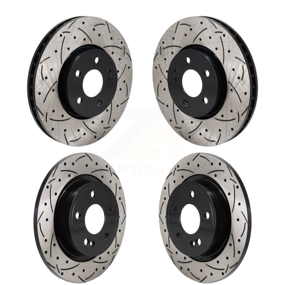 [Avant et Arrière] Disque de frein pour Mercedes-Benz A220 CLA250 With Standard Brakes KD-100654