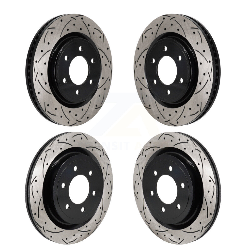 [Avant et Arrière] Disque de frein pour 21-25 Ford F-150 With 350mm Diameter Rotor KD-100669