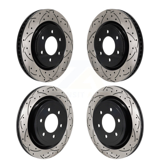 [Avant et Arrière] Disque de frein pour 21-25 Ford F-150 With 350mm Diameter Rotor KD-100669