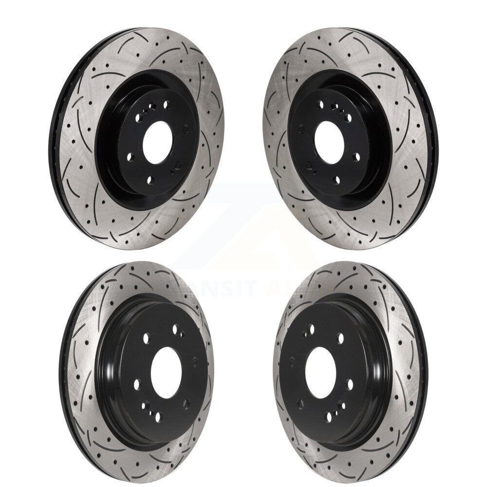 [Avant et Arrière] Disque de frein pour GMC Sierra 1500 Chevrolet Silverado Tahoe LTD XL KD-100677