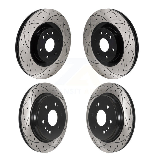 [Avant et Arrière] Disque de frein pour GMC Sierra 1500 Chevrolet Silverado Tahoe LTD XL KD-100677