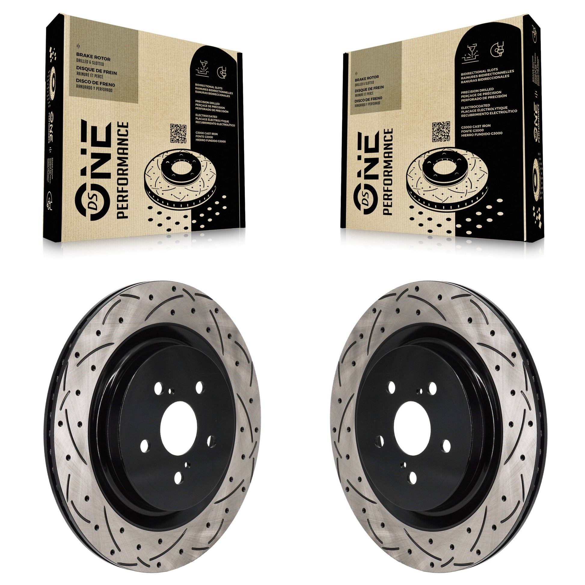 [Arrière] Disque de frein pour Toyota Highlander Lexus RX350 RX350h RX500h RX450h+ KD-100723