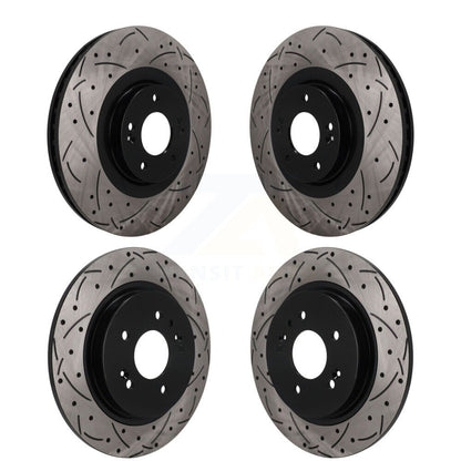 [Avant et Arrière] Disque de frein pour 2020-2024 Hyundai Palisade Kia Telluride KD-100810