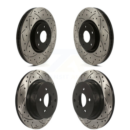 [Avant et Arrière] Disque de frein pour 2009-2013 INFINITI G37 Without Brembo Brakes KD-100811