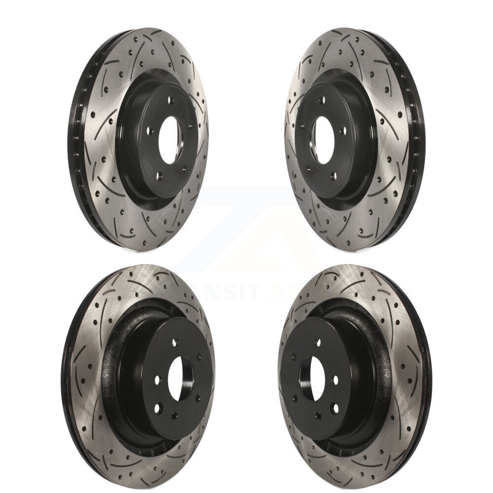 [Avant et Arrière] Disque de frein pour 2023-2024 Nissan Z With Dual Piston Caliper KD-100813