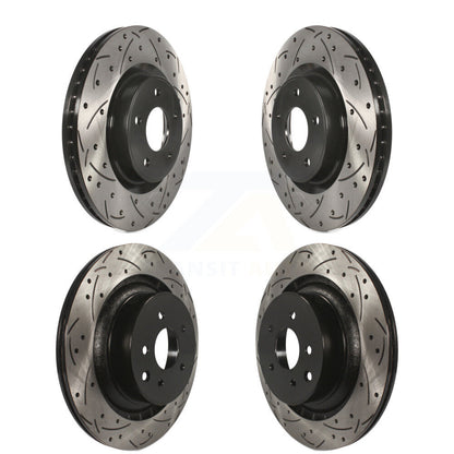 [Avant et Arrière] Disque de frein pour 2023-2024 Nissan Z With Dual Piston Caliper KD-100813