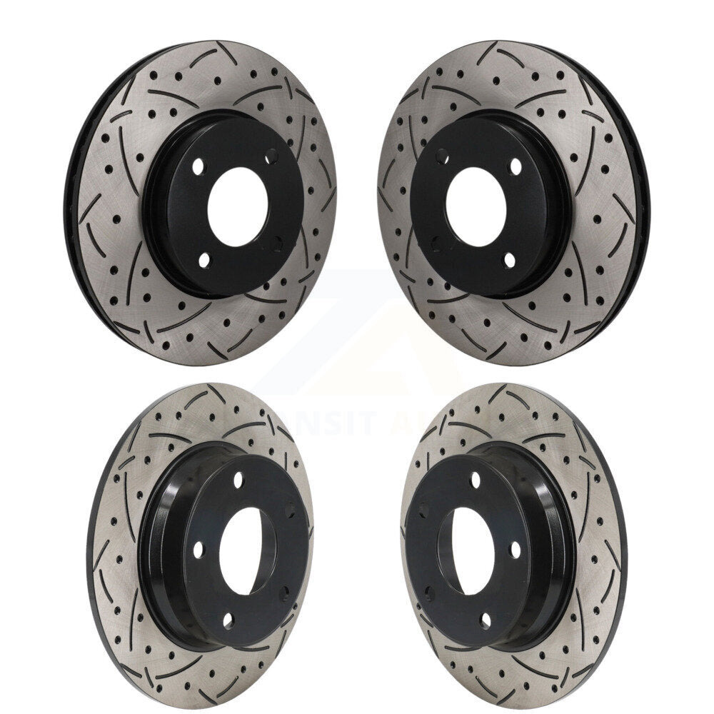 [Avant et Arrière] Disque de frein pour 2024 Nissan Sentra SV SR with Disc rear brakes KD-100840
