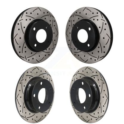 [Avant et Arrière] Disque de frein pour 2024 Nissan Sentra SV SR with Disc rear brakes KD-100840