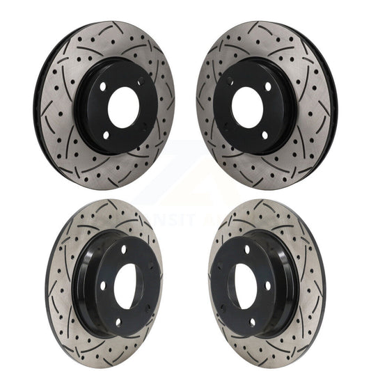 [Avant et Arrière] Disque de frein pour 2024 Nissan Sentra SV SR with Disc rear brakes KD-100840
