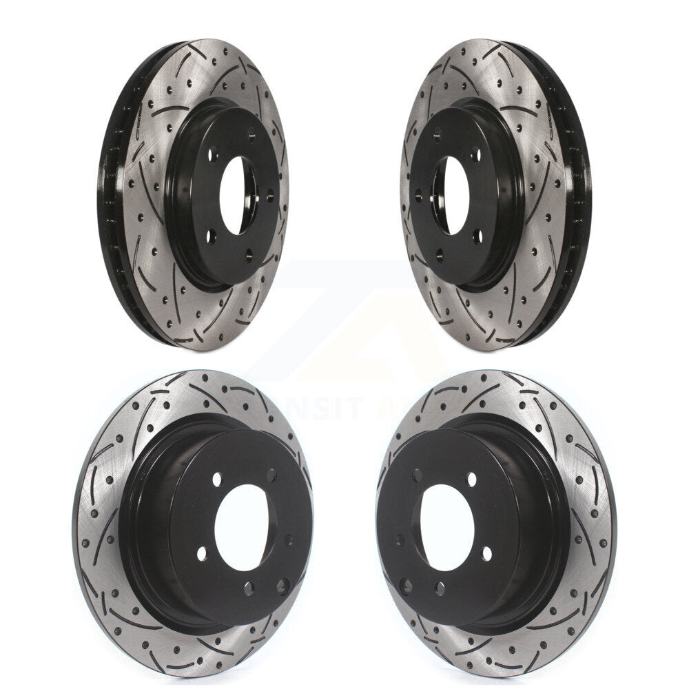 [Avant et Arrière] Disque de frein pour Dodge Caliber With 276mm Diameter Rotor KD-100845
