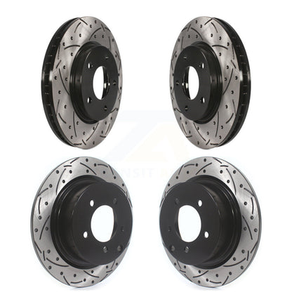 [Avant et Arrière] Disque de frein pour Dodge Caliber With 276mm Diameter Rotor KD-100845