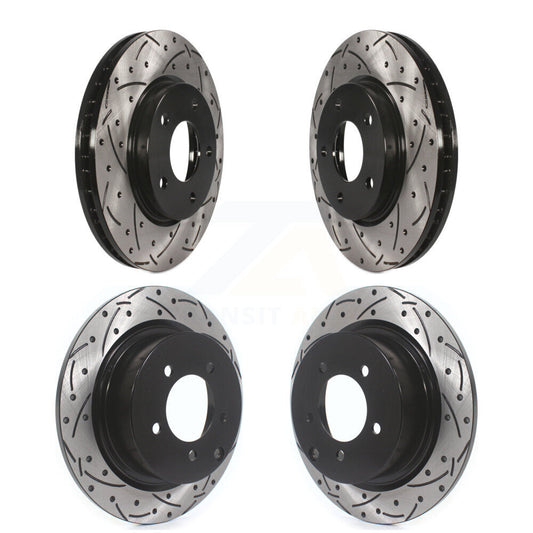 [Avant et Arrière] Disque de frein pour Dodge Caliber With 276mm Diameter Rotor KD-100845