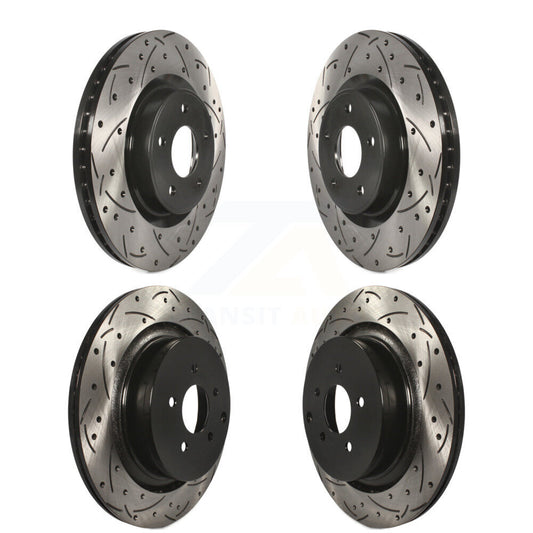 [Avant et Arrière] Disque de frein pour INFINITI Q50 Q60 With Dual Piston Caliper KD-100847