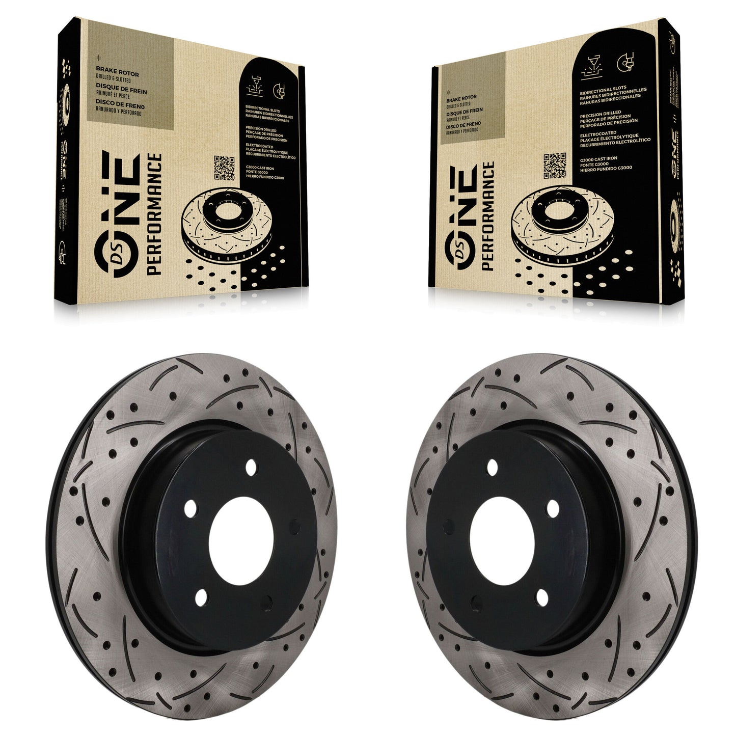 [Arrière] Disque de frein pour Nissan Rogue Qashqai Sport LEAF KD-100861