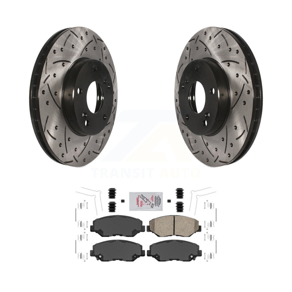 [Avant] Disque et plaquette de frein pour Honda Civic CR-Z KDA-100037