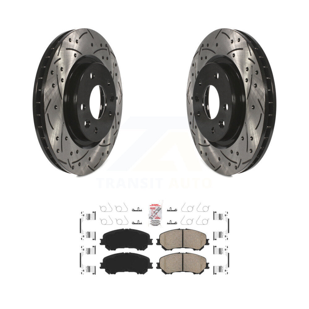 [Avant] Disque et plaquette de frein pour Nissan Rogue Sport Qashqai KDA-100045