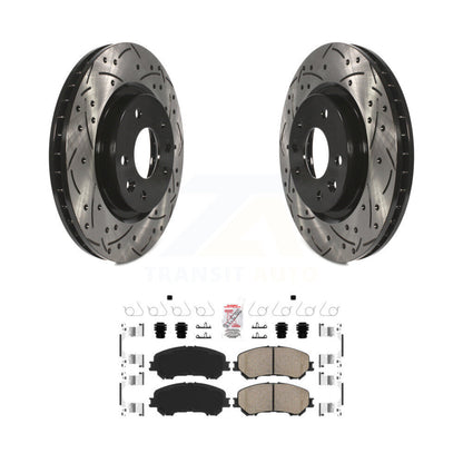[Avant] Disque et plaquette de frein pour Nissan Rogue Sport Qashqai KDA-100046