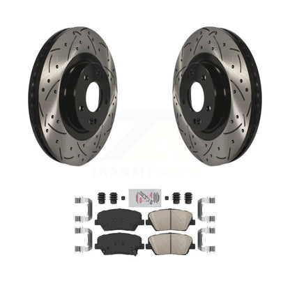 [Avant] Disque et plaquette de frein pour Hyundai Santa Fe Sport Kia Sorento KDA-100094
