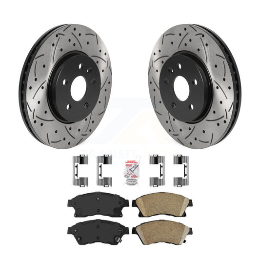 [Avant] Disque et plaquette de frein pour 2013-2014 Chevrolet Sonic RS KDA-100121
