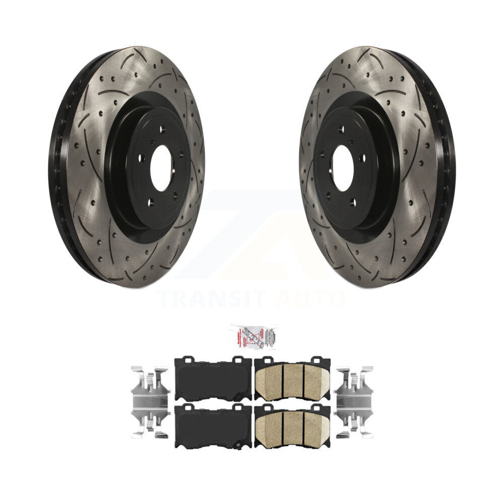 [Avant] Disque et plaquette de frein pour INFINITI Q50 G37 Nissan 370Z Q60 M37 Z KDA-100155
