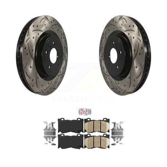 [Avant] Disque et plaquette de frein pour INFINITI Q50 G37 Nissan 370Z Q60 M37 Z KDA-100155