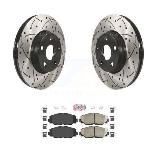 [Avant] Disque et plaquette de frein pour Toyota Corolla Matrix Pontiac Vibe Scion KDA-100179