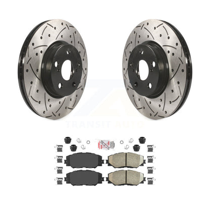 [Avant] Disque et plaquette de frein pour Toyota Corolla Matrix Pontiac Vibe Scion KDA-100180