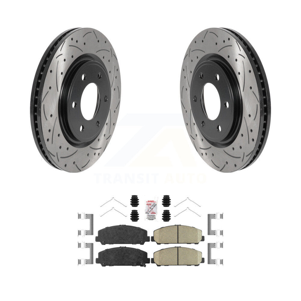 [Avant] Disque et plaquette de frein pour Nissan TITAN INFINITI Armada QX80 QX56 KDA-100201