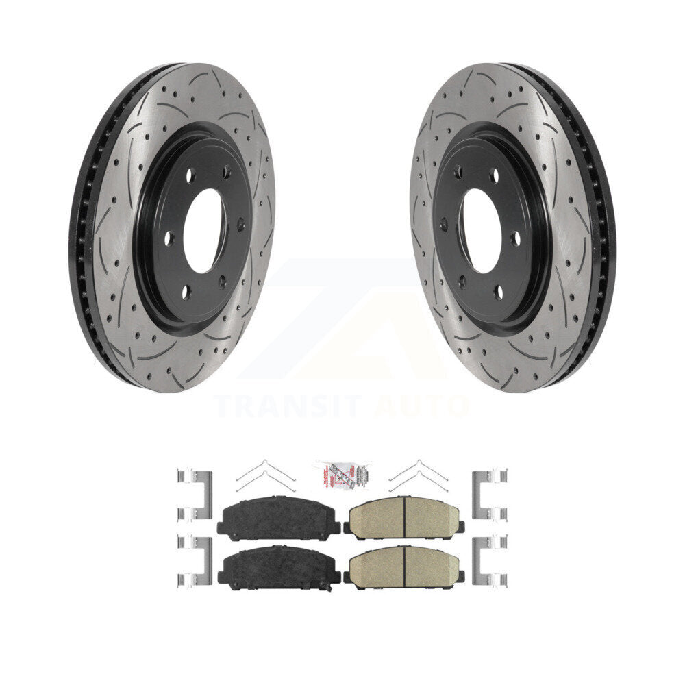 [Avant] Disque et plaquette de frein pour Nissan TITAN INFINITI Armada QX80 QX56 KDA-100202