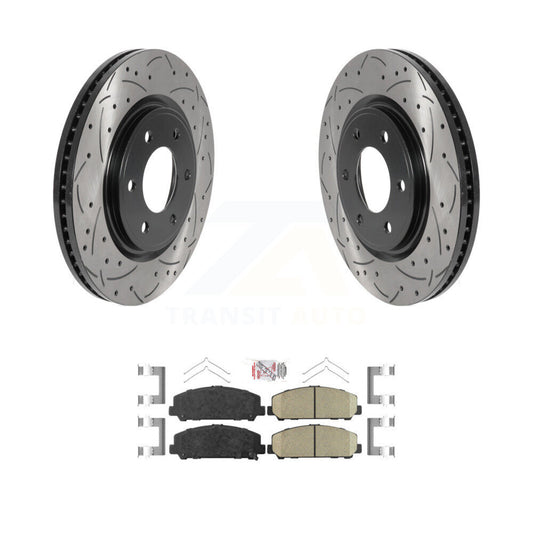 [Avant] Disque et plaquette de frein pour Nissan TITAN INFINITI Armada QX80 QX56 KDA-100202