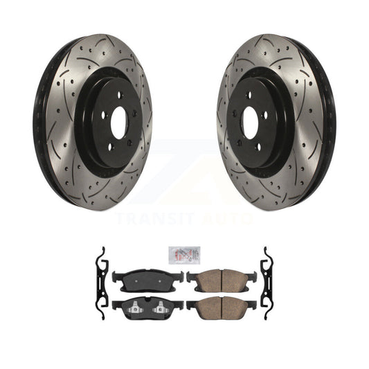 [Avant] Disque et plaquette de frein pour Lincoln Nautilus With Vented Rear Rotors KDA-100226