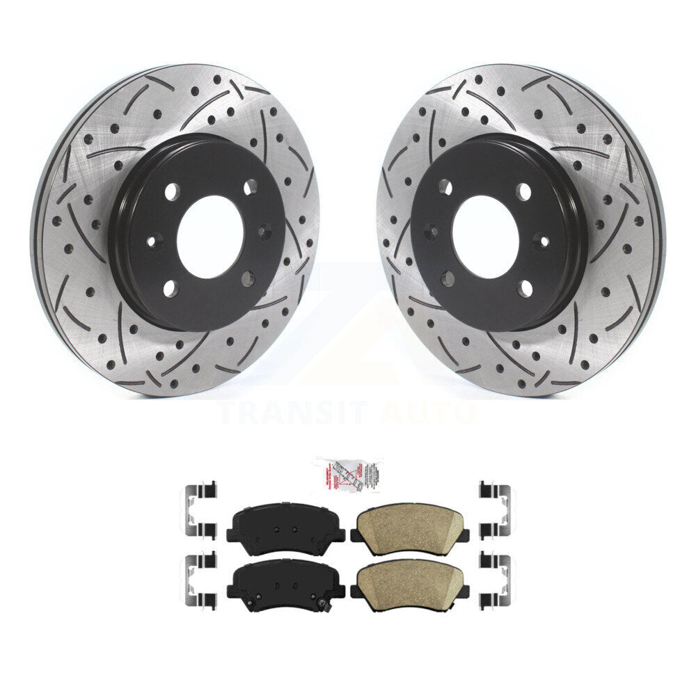 [Avant] Disque et plaquette de frein pour Hyundai Accent Kia Rio KDA-100228