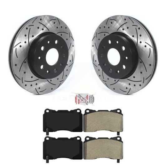 [Avant] Disque et plaquette de frein pour Chevrolet Camaro Cadillac CTS CT6 KDA-100241