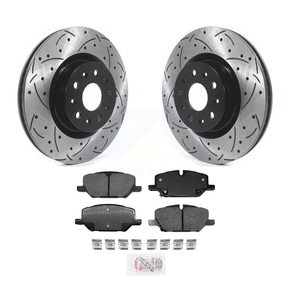 [Avant] Disque et plaquette de frein pour 2022 Chevrolet Camaro LT with 2.0L KDA-100250