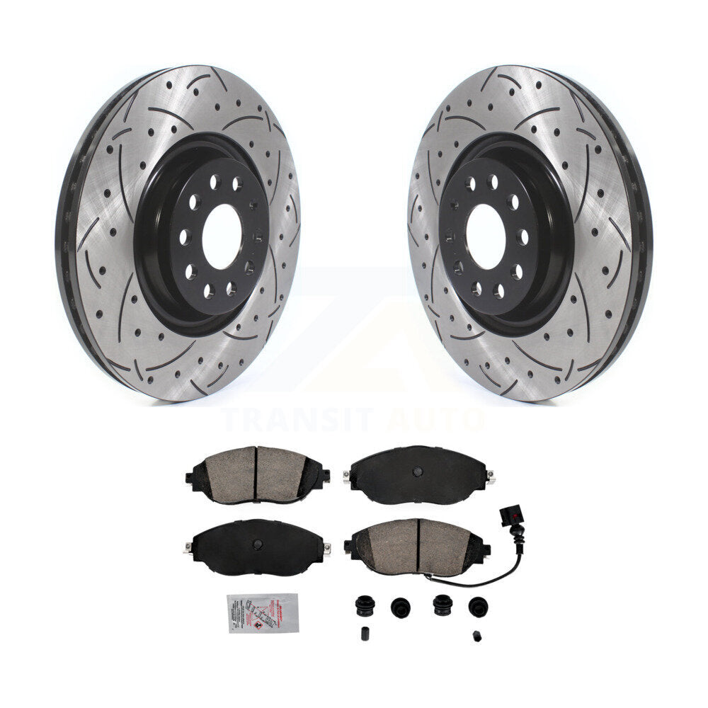 [Avant] Disque et plaquette de frein pour Volkswagen Jetta Audi S3 A3 Quattro KDA-100341