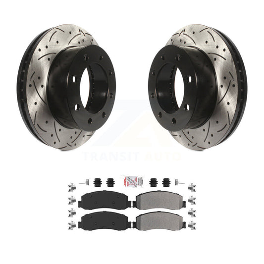 [Avant] Disque et plaquette de frein pour Ford F-250 Super Duty F-350 4WD KDA-100371