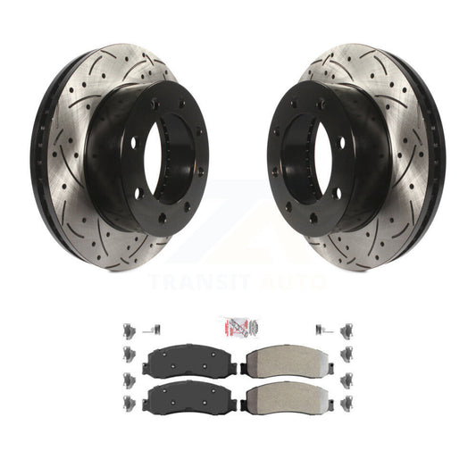 [Avant] Disque et plaquette de frein pour Ford F-350 Super Duty F-250 4WD KDA-100378