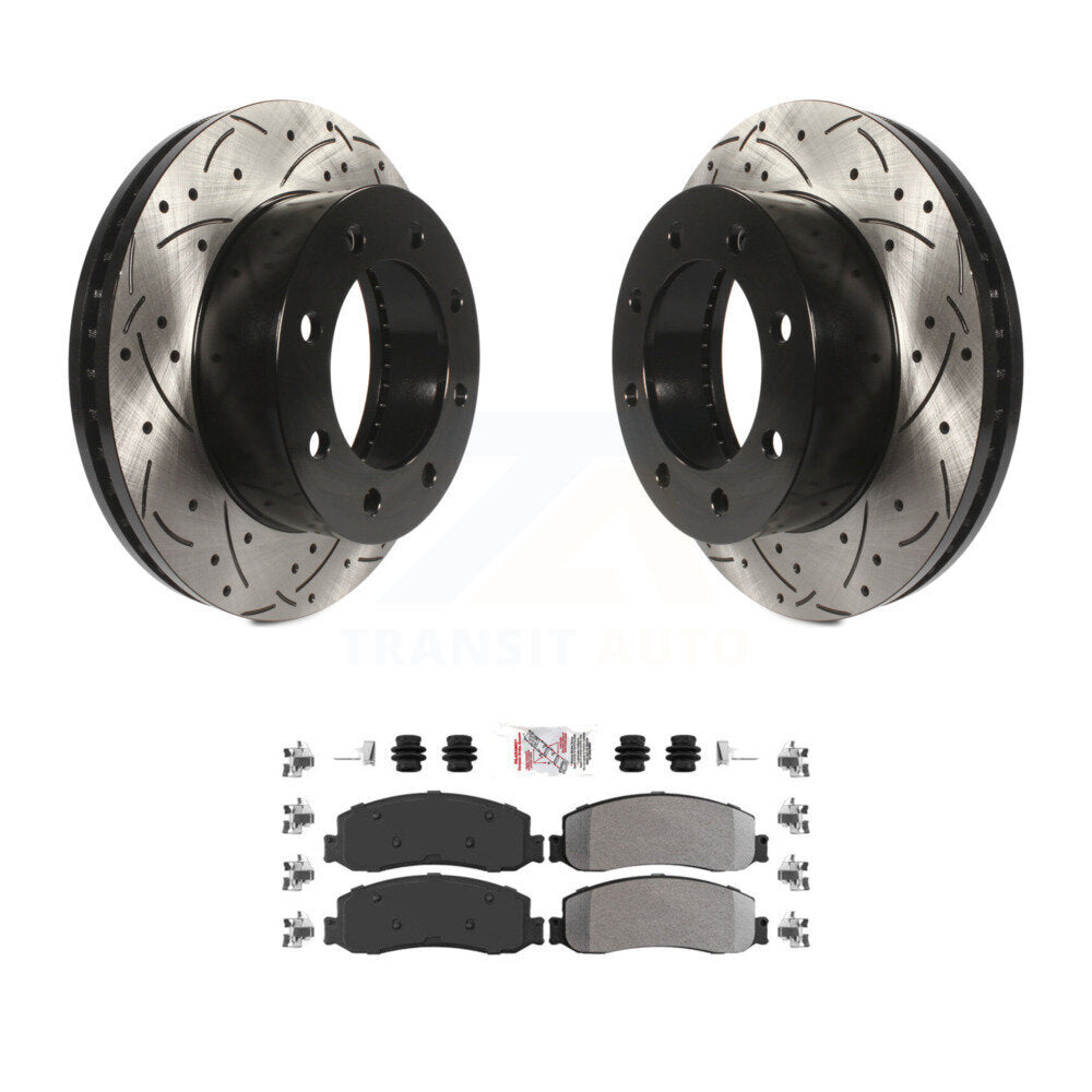[Avant] Disque et plaquette de frein pour Ford F-350 Super Duty F-250 4WD KDA-100379